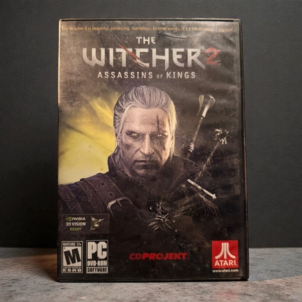 The Witcher 2: Assassins of Kings PC DVD-ROM (Atari) Complete w/ Case + Booklet